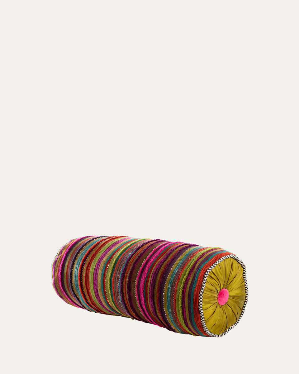 Paradise Stripe Bolster Pillow